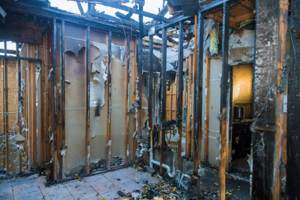 Professional Smoke Damage Removal technician working in Dunkirk, MD